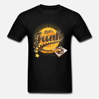 เสื้อยืด พิมพ์ลายเพลงเต้นรําดิสโก้ แฟชั่นฤดูร้อน