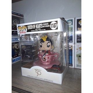 Funko Pop! : Alice in Wonderland - Queen of Hearts with Mad Tea Party Teacup Attraction [ กล่องสินค้า - 6/10 ]