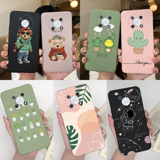 เคสโทรศัพท์ซิลิโคน TPU นิ่ม กันกระแทก ลายนักบินอวกาศ หมีน่ารัก สีแคนดี้ สําหรับ Huawei nova Y90 NovaY90