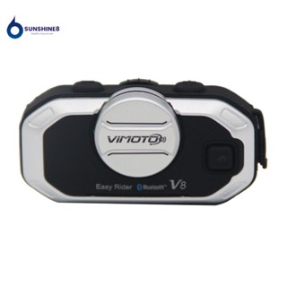 Easy Rider Vimoto V8 หมวกกันน็อค สําหรับโทรศัพท์มือถือ GPS 2 Radios