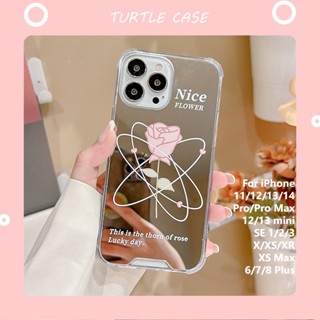 [ขายส่ง] เคสกระจก เทรนด์ญี่ปุ่นและเกาหลี สําหรับ Apple iPhone 14131211 เคสกระจก สําหรับ promax XS XR xsmax se2020 678plus Mini