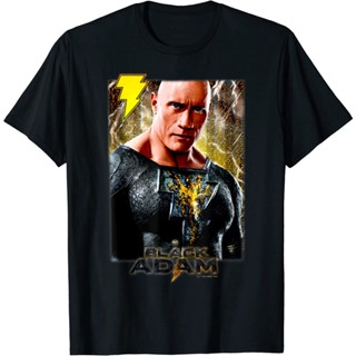 เสื้อยืดแขนสั้น พิมพ์ลาย Baju Dewasa Black Adam แฟชั่นสําหรับผู้ชาย และผู้หญิง