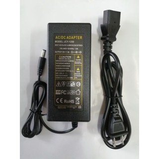 อะแดปเตอร์​ AC/DC Adapter 12V 5A (DC​ 5.5 x​2.5​mm)​ ฟรีสายไฟ​ 220V