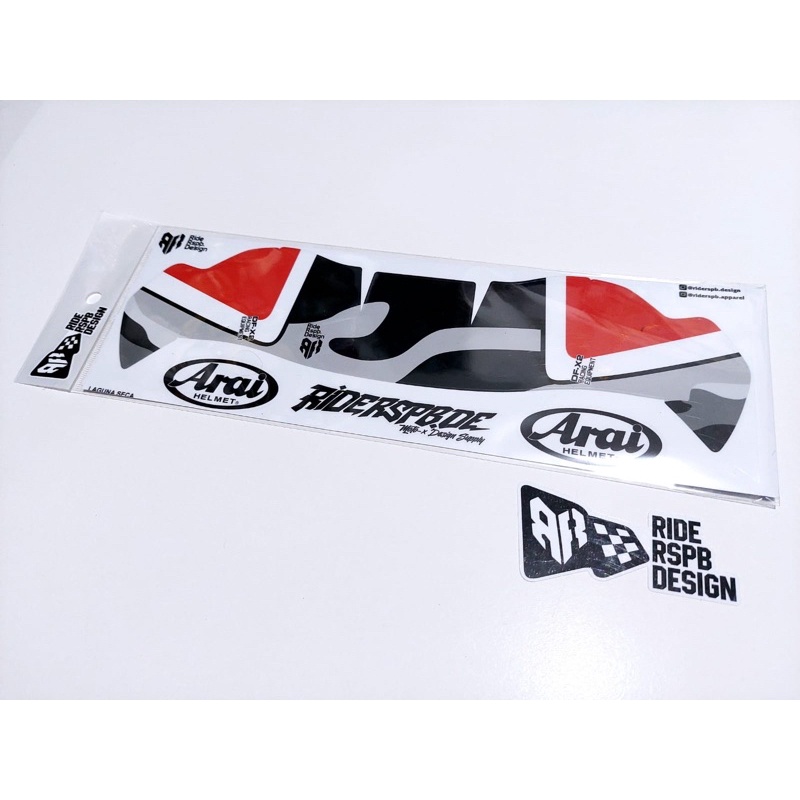 LAGUNA SECA RX7X- สติ๊กเกอร์ DECAL SPOILER DF-X2