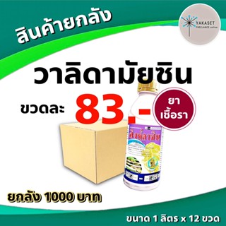 ยกลัง 12 ขวด สิงห์ดาซิน  🔴 สารกำจัดเชื้อรา วาลิดา วาลิดามัยซิน ใบแห้ง ใบไหม้ กาบใบแห้ง