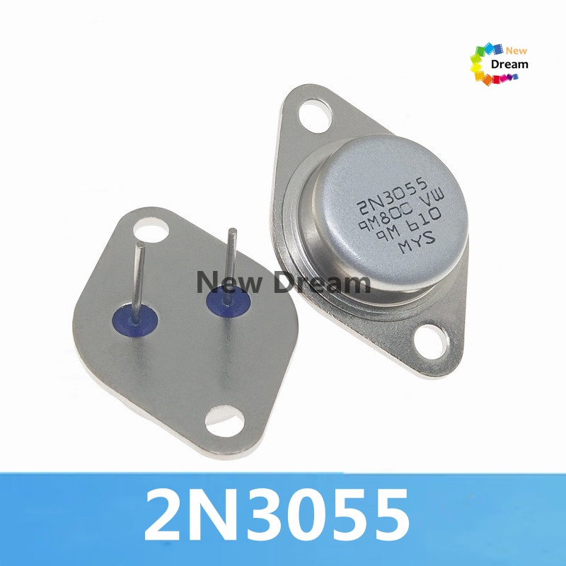 5ชิ้น2n3055ทรานซิสเตอร์5ชิ้น2n3055ใหม่เดิมทรานซิสเตอร์เครื่องขยายเสียงเชื่อม