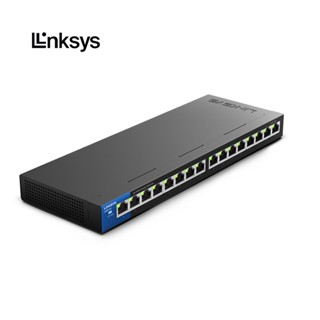 LINKSYS LGS116P Unmanaged GIGABIT SWITCH 16-port, POE เน็ตเวิร์คสวิตช์สำหรับธุรกิจ รับประกันศูนย์ไทย 3 ปี by Mac Modern