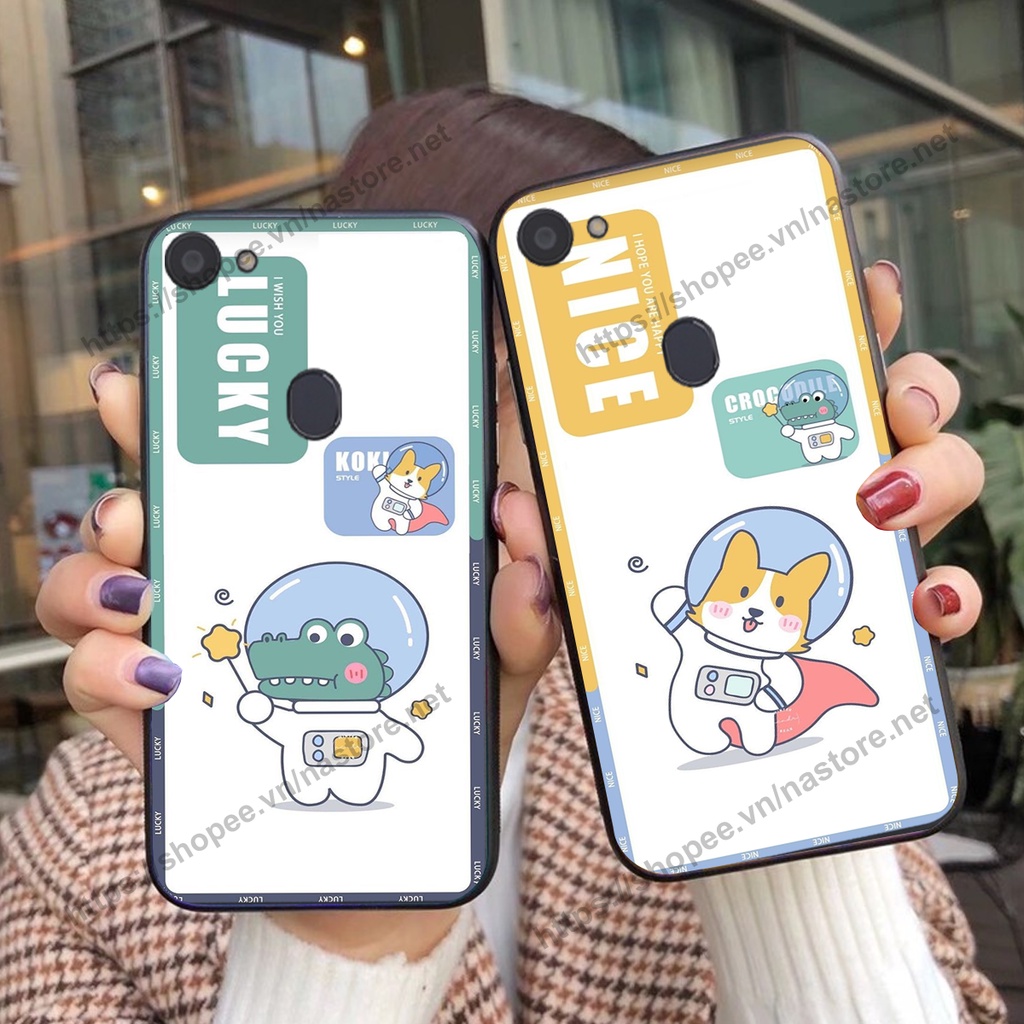 เคสนักบินอวกาศ 3 มิติน่ารักราคาถูกสําหรับ Oppo F5 / F5 Youth / F7 / F7 Youth