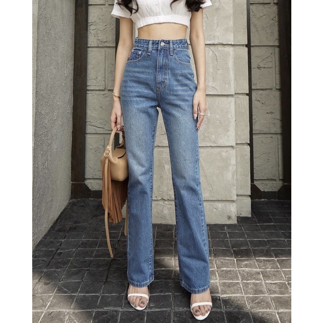 กางเกงยีนส์ Valencia รุ่น QUINN ไซส์ L ของใหม่ ป้ายห้อย