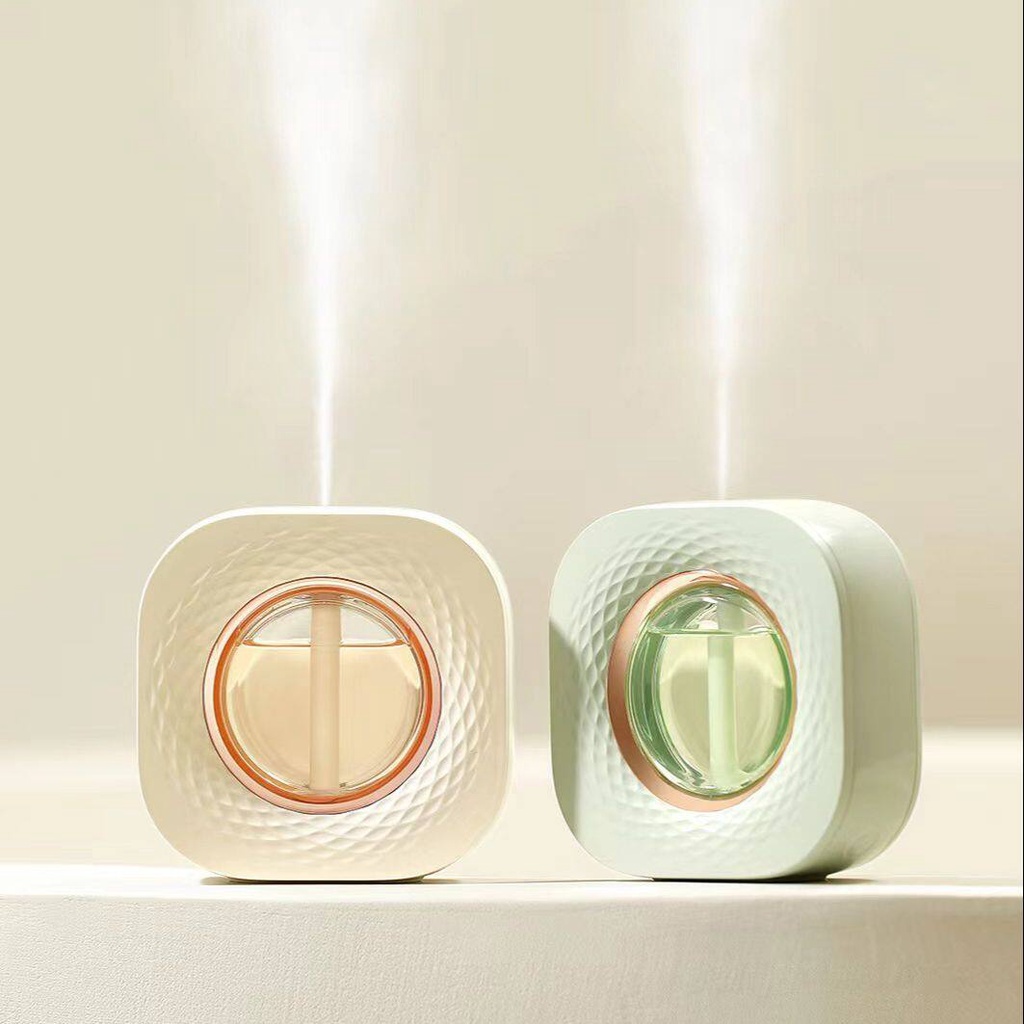 เครื่องพ่นอโรม่า LED เครื่องพ่นน้ำหอม หอม ผ่อนคลาย น้ำมันหอมระเหย ไร้สาย ติดผนังได้ มีไฟ 3 สี