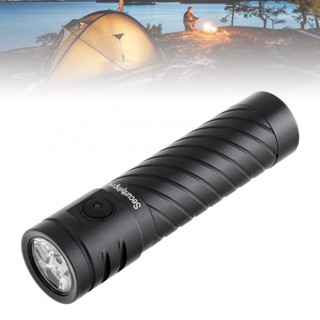 Securitying EF09 ไฟฉาย 1500 Lumens IP65 EDC LED ชาร์จไฟได้ สําหรับตั้งแคมป์กลางแจ้ง เดินกลางคืน พร้อมไฟแสดงสถานะ