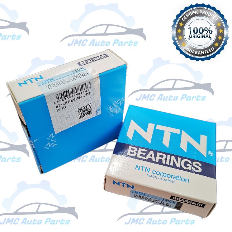 NTN JAPAN 4T-LM102949/102910 MITSUBISHI PAJERO L049 / STORM L200 ล้อหน้าแบริ่ง