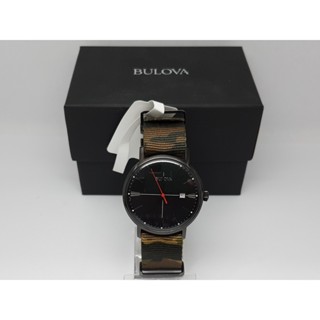 นาฬิกา BULOVA MENS 98B336 AEROJET QUAERTZ พร้อมกล่อง (ใหม่)