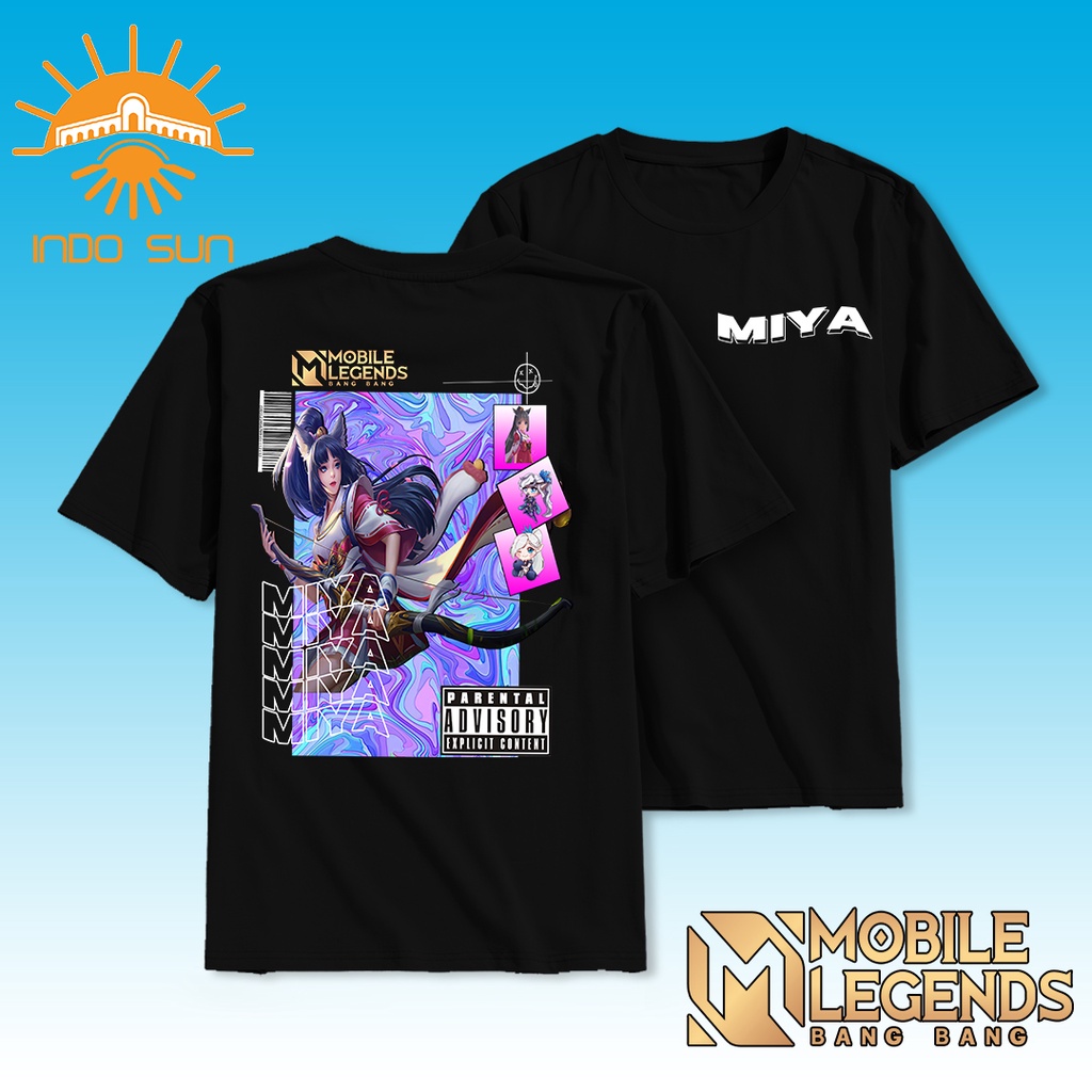 MOBILE LEGENDS HERO MIYA T-SHIRT - COOL MOBILE LEGENDS MIYA T-SHIRT - เสื้อยืด MOBILE LEGENDS - MOBI