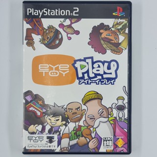 [00104] EyeToy Play (JP)(PS2)(USED) แผ่นเกมแท้ มือสอง !!