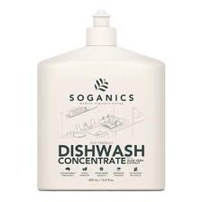 SOGANICS - Dishwash Concentrate / น้ำยาล้างจานโซแกนิคส์ 500ml.