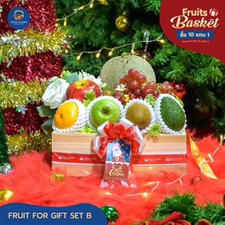 กระเช้าผลไม้ "FRUIT FOR GIFT SET B"