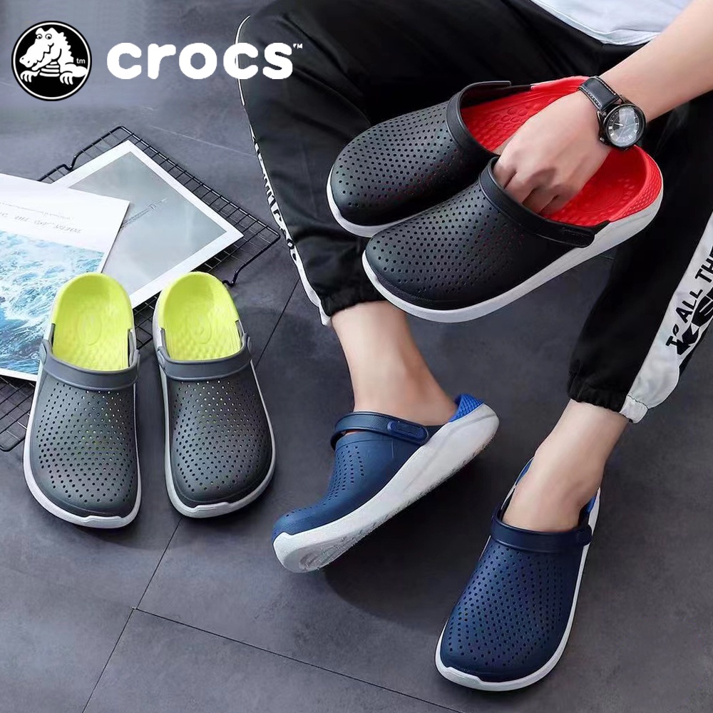 ส่งจากกรุงเทพ Crocs LiteRide Clog แท้ หิ้วนอก ถูกกว่าshop Crocs Literide Clog Unisex Basic Crocs shoes