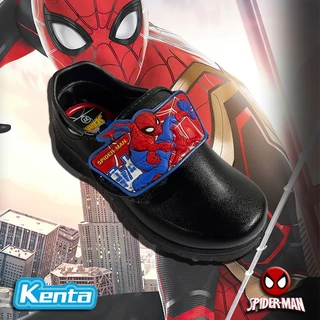 Kenta รองเท้านักเรียนอนุบาลชาย (มีไฟ) รุ่น SP-6529/P-6529 (ราคาถูก/จัดส่งไว) รองเท้านักเรียน สไปเดอร์แมน