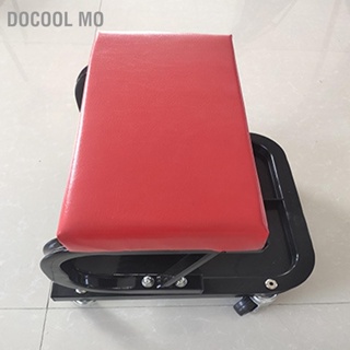 Docool Mo Rolling Garage Stool พร้อมถาดเครื่องมือ ทนทาน สะดวกสบาย สําหรับร้านค้า