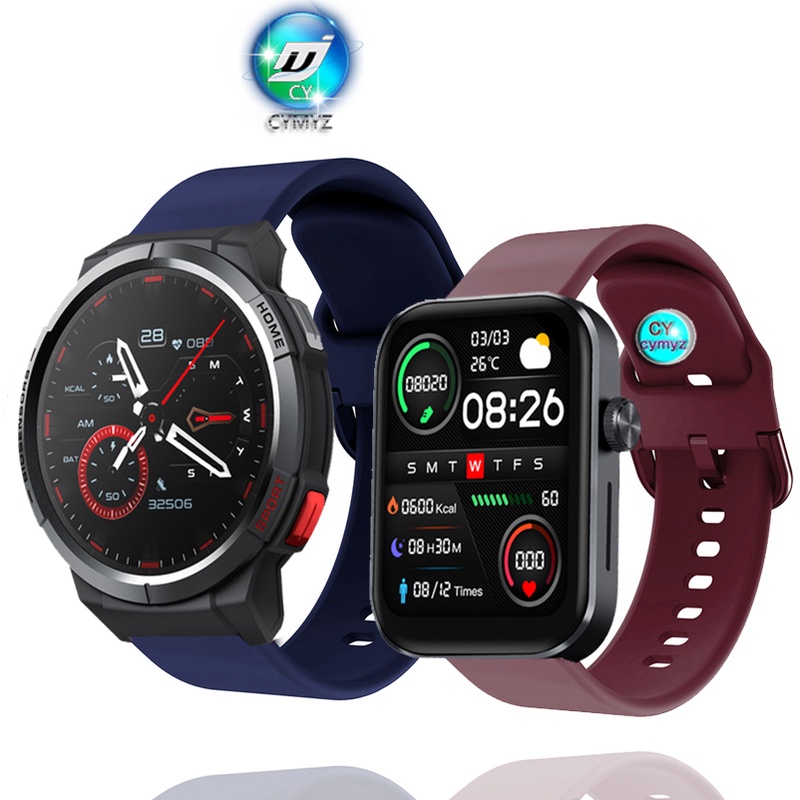 for mibro watch T1 สาย สายนาฬิกาสายซิลิโคน สายสำรอง สายรัดข้อมือกีฬา mibro watch GS สาย สายรัด