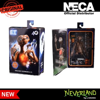 NECA E.T. (40th Anniversary) – 7” Scale Action Figure – Ultimate Deluxe E.T. with LED Chest