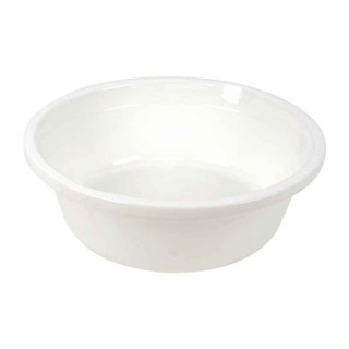 เจซีเจ กะละมังพลาสติก ขนาด 35 ซม. สีขาว JCJ plastic basin size 35 cm. white