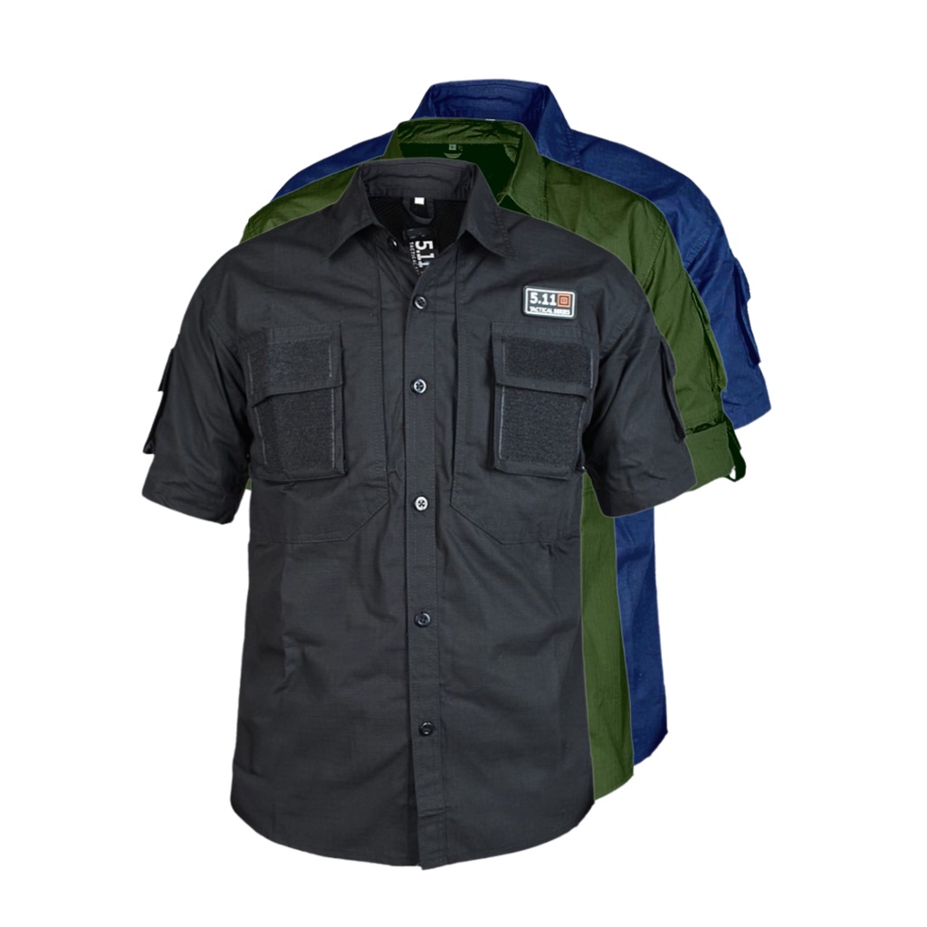 Diripal23 - เสื้อเชิ้ต TACTICAL ตัวสั้น V1