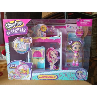 Shopkins Rainbow Kates Bedroom Hidea Way เซตช้อปกิ้นส์กล่องใหญ่ หายากแล้วคะเซตนี้