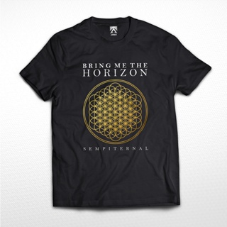 Kaos BAND BRING ME THE HORIZON เสื้อยืดลําลอง แขนสั้น คอกลม พิมพ์ลายวงร็อคเมทัล BMTH baju distro สําหรับผู้ชาย และผู้หญิง