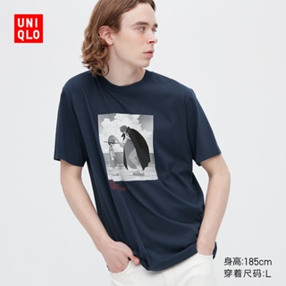 Uniqlo เสื้อยืดแขนสั้น พิมพ์ลาย One Piece FILM RED สําหรับผู้ชาย 453661เสื้อยืดเสื้อเชิ้ตแขนสั้นเสื้อแขนสั้น_21