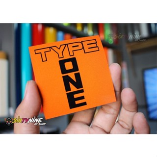สติกเกอร์TYPEONE ยาวสติกเกอร์TYPEONEสะท้อนแสงสติกเกอร์ยาว TPYEONE/TPYEONEสติกเกอร์ ยาว