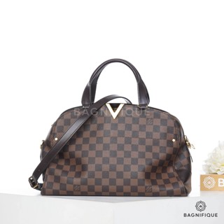 LOUIS VUITTON KENSINGTON 34 EBENE DAMIER CANVAS GHW