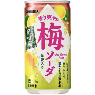 Sangaria Ume soda 190 กรัม