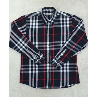 Burberry เสื้อเชิ้ตคอปกแขนยาว