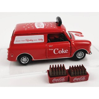 โมเดลรถยนต์ Coca-Cola Morris Mini 1/50 008144 สไตล์ฮ่องกง