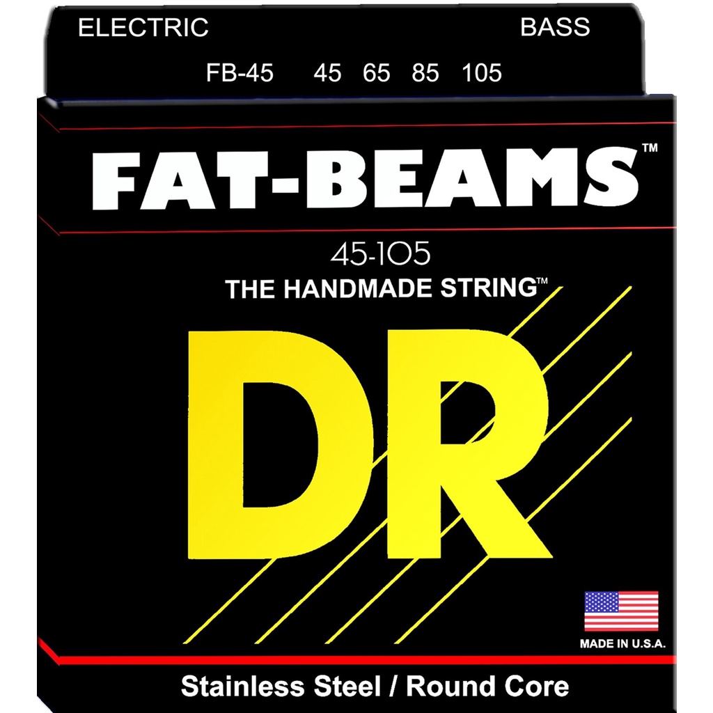 DR.STRING สายเบส 4 สาย Fat Beam Medium 45-105 / 45-100