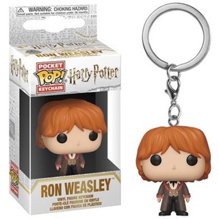 FUNKO พวงกุญแจ จี้ตุ๊กตาฟิกเกอร์ Harry Potter Ron Weasley ของเล่นสําหรับเด็ก