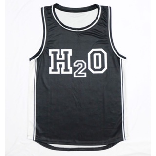 เสื้อกีฬาบาสเก็ตบอลแขนสั้น ลายทีม H2o เสื้อกีฬาบาสเก็ตบอล Dry-Fit Jersey เสื้อบอล เสื้อยืดวงดนตรี คุณภาพพรีเมี่ยม