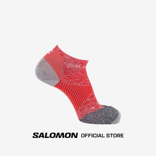 SALOMON SPEED SUPPORT SOCKS สี HIBISCUS-DUBARRY ถุงเท้า Unisex ถุงเท้ากีฬา Trail Running วิ่งเทรล