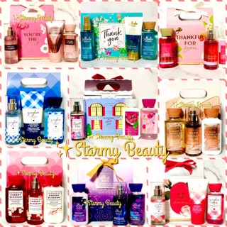 ชุดของขวัญขนาดเดินทางSet3S Bath &amp; Body Works Travel set Sx3 pcs. Body Cream (Lotion) / Shower Gel / Body Mist 75 ml.