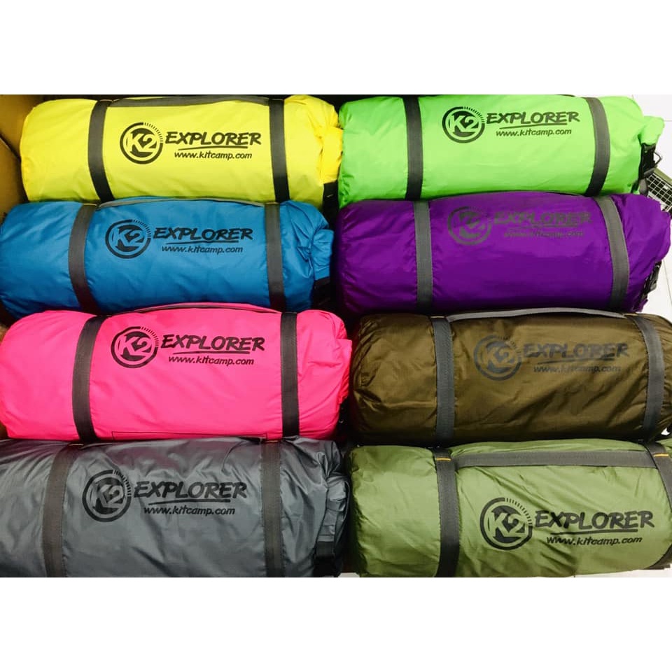 เต็นท์ K2 EXPLORER ขนาดนอน 2 คน ขนาด 150x210x110 cm. by Jeep Camping