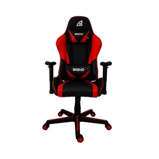 เก้าอี้เกมมิ่ง Signo Gaming Chair Barocco GC-203 BR Black/Red รับประกัน 1ปี