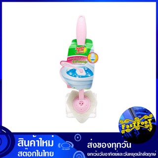 แปรงขัดโถสุขภัณฑ์ รุ่นเข้าซอกมุม สก๊อตช์-ไบรต์ Scotch-Brite Toilet Bowl Brush Corner Model แปรงขัด แปรง แปลงขัด แปลง ขั