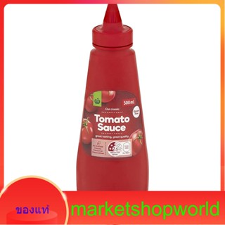 Woolworths Tomato Sauce Squeeze 500ml