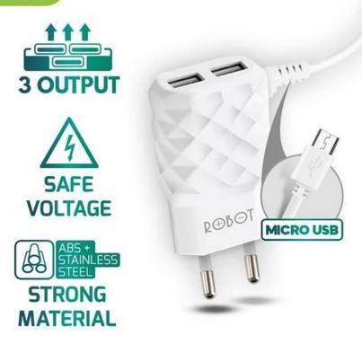 !! 7.7 Robot Charger RT-K7/ RT-K5 Fast Charging Micro Cable Original Casan Quick Charge Dual [CODE 4