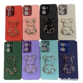 (พร้อมส่งจากไทย) เคส Samsung เคสกำมะหยี่โครเมี่ยมกล้องหมี A33(5g) A50/A50s/A30s A04 A9Pro A9 A02s