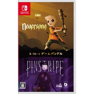 Never Song &amp; Pinstripes Nintendo Switch วิดีโอเกมจากญี่ปุ่น หลายภาษา ใหม่