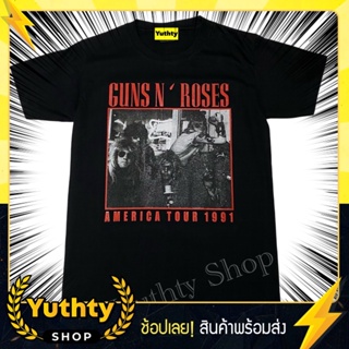 เสื้อยืด เสื้อวง Guns n Roses แฟชั่นวินเทจ90 ไม่มีตะเข็บข้าง ใส่ได้ทั้งชายและหญิง_39