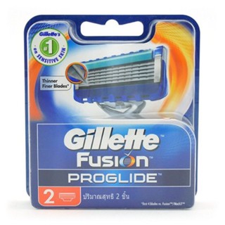 GILLETTE FUSION ใบมีดโกน 4 รุ่น PROGLIDEPOWER PROGLIDE PROSHIELD PROSHIELD CHILL 2 ชิ้น 4 ชิ้น Gillette Fuson 4 ชิ้น/ล็อ